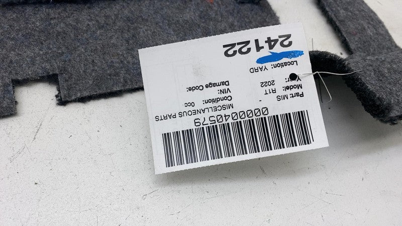PT00041072 ⭕ 2022 2023 2024 Rivian R1T Rear Floor Carpet Rug Cover Liner PT00041072 OEM