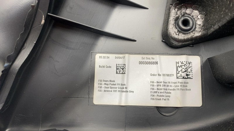 2015-2020 Mini Cooper S F55 Front Passenger Door Panel Cover Trim Cream Right RH