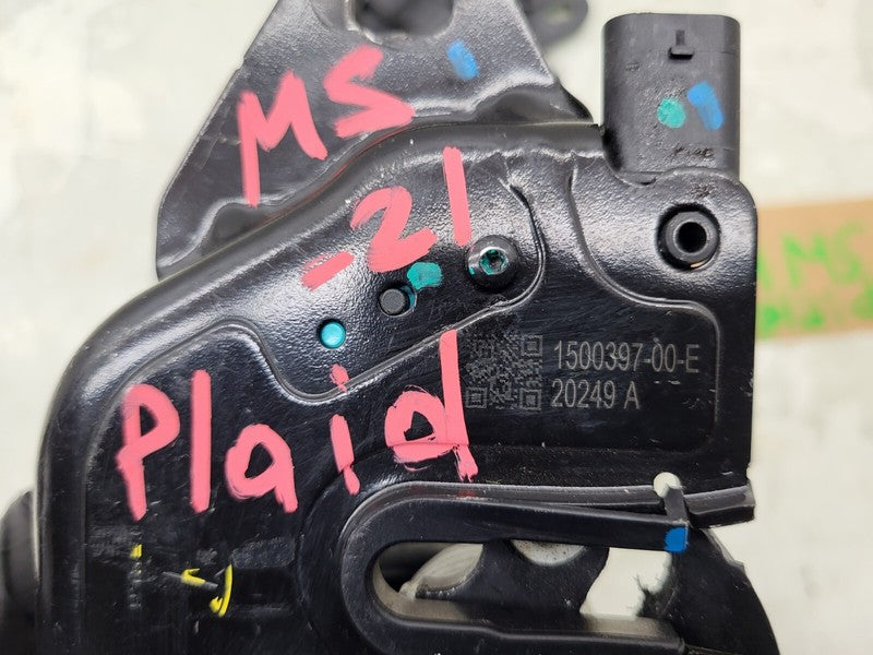 1500397 00 E ⭕ 2021-2025 Model S Hood Latch Double Pull Single Actuator w/ Cable 1500397-00-E