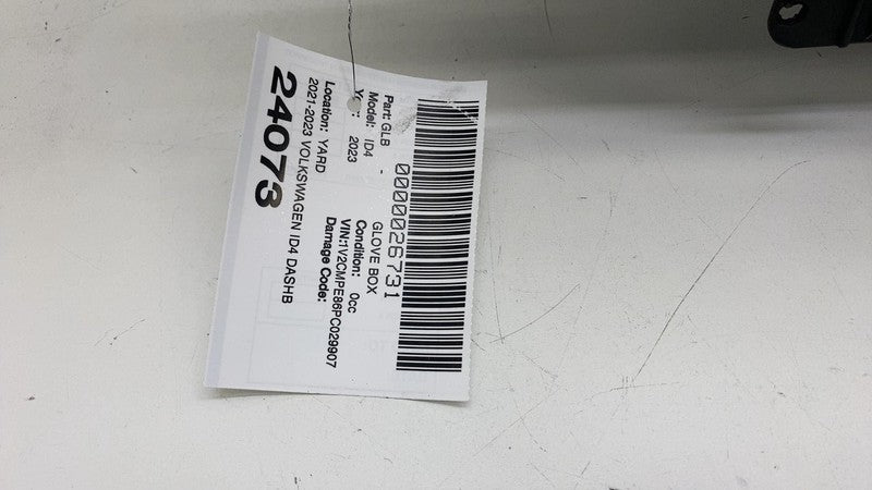 11K8570114B ⭕ 21-23 Volkswagen ID.4 Dashboard Glove Box Storage Compatment Bin 11K8570114B