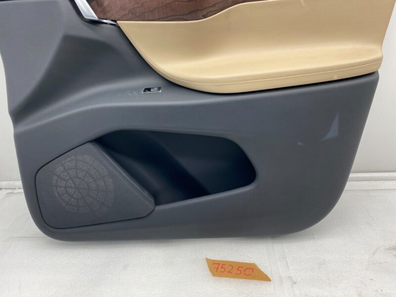 105548313F ⭕16-20 Model X MX Front Right Door Panel Trim Card Cover w/ Molding 1055483-13-F