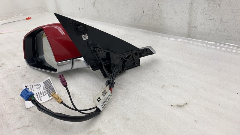 ⭕ 2017-2020 Tesla Model 3 M3 Left Exterior Rear View Door Mirror LH Red - PPMR