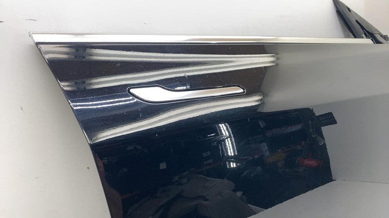 ⭕ 2017-2020 Tesla Model 3 Front Passenger Side Door Shell Panel Right Black PBSB