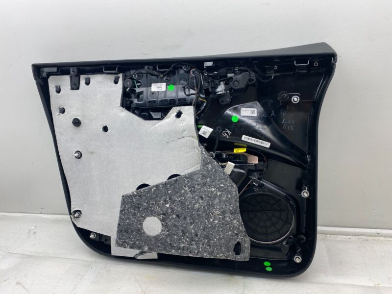 ⭕ 16-20 Tesla Model X Front Passenger Side Door Panel Trim Card Right Assembly