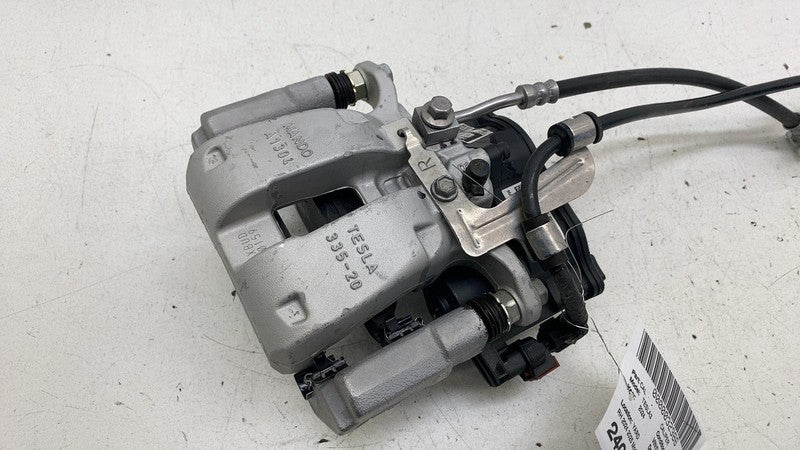 ⭕ 2017-2025 Tesla Model 3 Rear Right Caliper + Brake Hose Line BASE 10