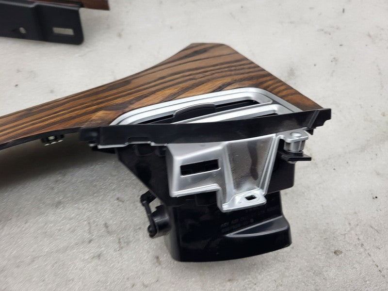 1007821 00 D 2012-2020 Tesla Model S MS SET of Dash A/C Air Vent Outlet Dashboard Trim Panel