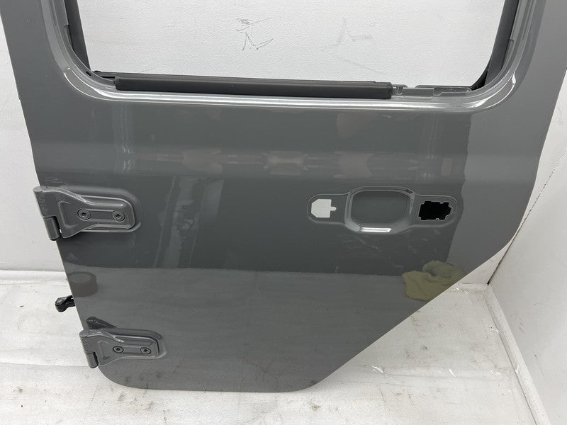 ⭕ 2021-2023 Jeep Wrangler 4XE Sahara Rear Door Shell Panel Left Gray 6