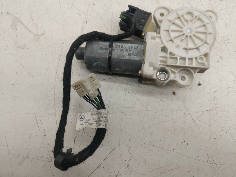 2118202942 ⭕ 03-09 Mercedes-Benz E-Class Front Door Window Motor & Wire Left LH A2118202942