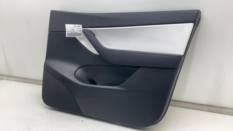 2020-2023 Tesla Model Y MY Front Passenger Side Door Panel Trim Card White Right