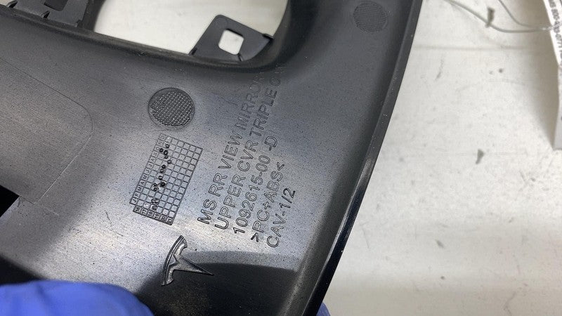 ⭕ 16-20 Model S Rear View Mirror Upper Triple Camera Interior Trim 109