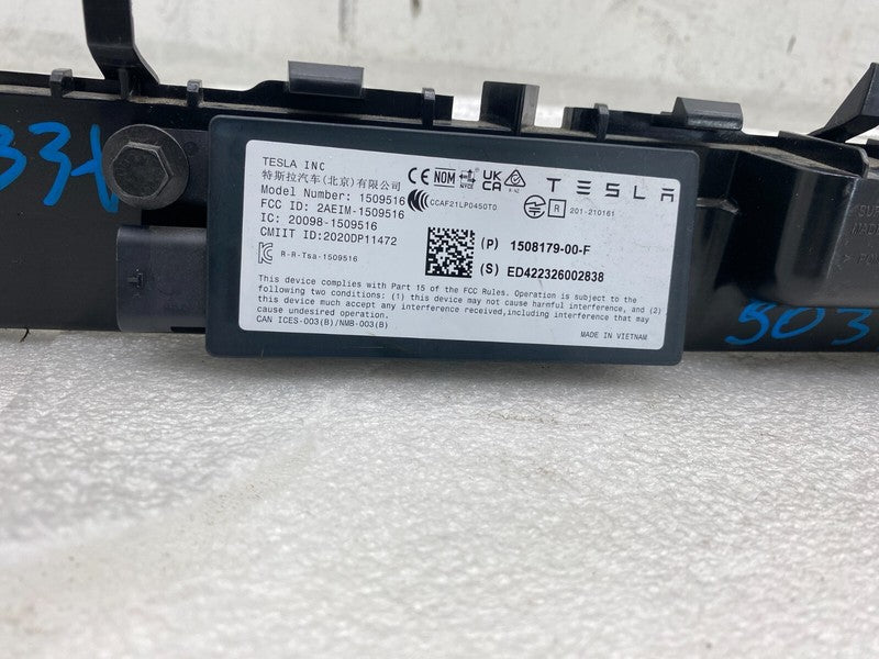 1508179 00 F ⭕ 20-23 Model Y Rear Bumper Center Support Bracket & Control Module 1508179-00-F