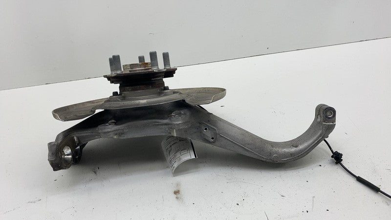 104412200E 17-23 Model 3 Front Left Spindle Knuckle w/ Wheel Hub & Shield RWD 1044311-00-E