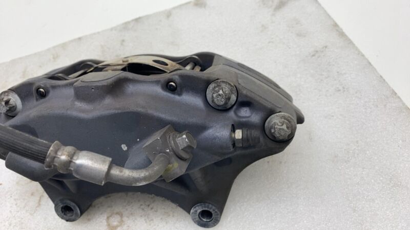 2012-2020 Tesla Model S MS Front Driver Side Caliper w/ Brake Hose Line Left LH