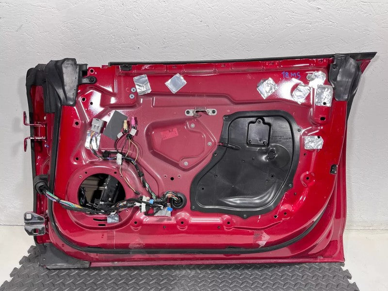 ⭕ 2016-2020 Tesla Model S MS Front Passenger Side Door Panel Right Used OEM Red