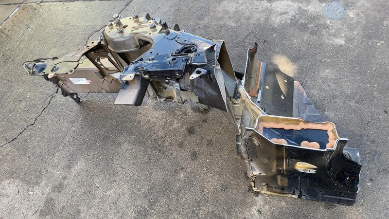 1614525-00-B 2021-2023 Tesla Model S MS Front Driver Side Shock Tower Rail Apron Cut Left LH