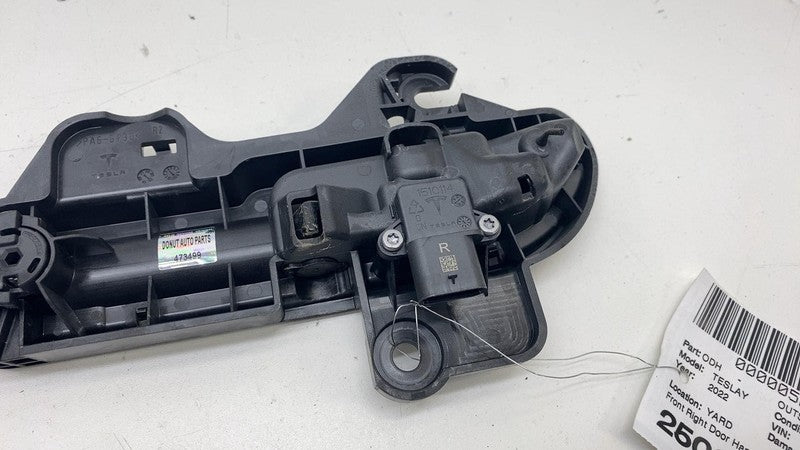152811500D 20-23 Model 3 Y Right Front or Rear Exterior Outer Door Handle Black 1528115-00-