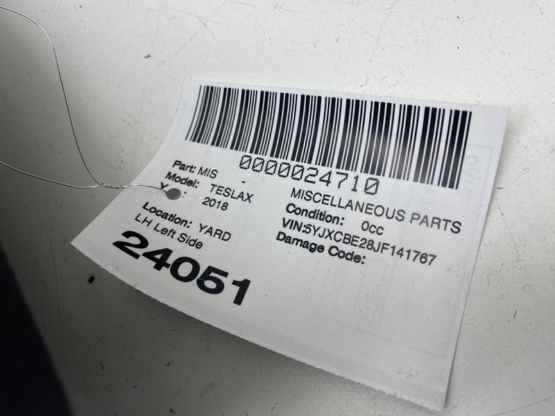 ⭕ 2016-2020 Tesla Model X Rear Left Falcon Door Upper & Lower Trim Garnish Assy