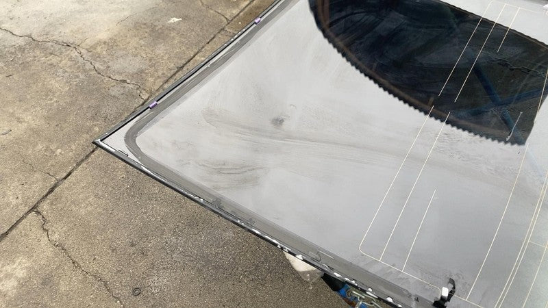 ⭕ 2021-2023 Tesla Model 3 Rear Trunk Panoramic Backlite Roof Glass Bac