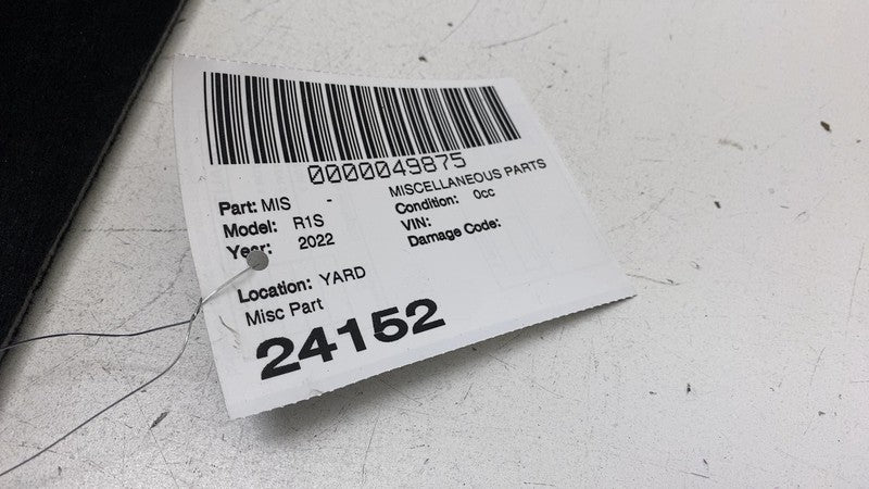 ⭕ 2022-2025 Rivian R1S Rear Trunk Cargo Spare Tire Liner Trim Cover Pa