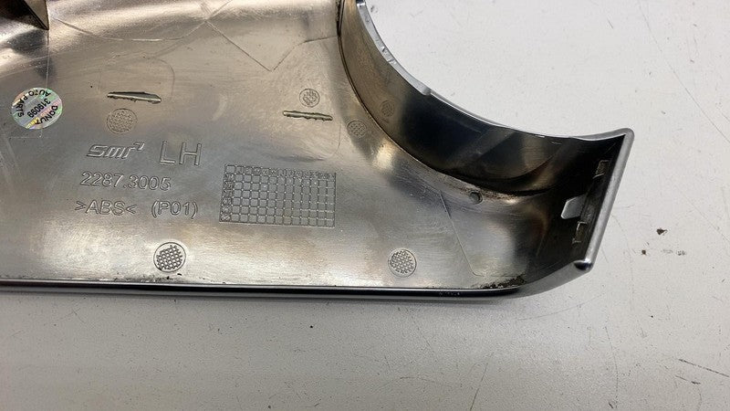 2287.3005 ⭕ 2017-2020 Tesla Model 3 Left Exterior Door Mirror Lower Cap Trim Cover Chrome