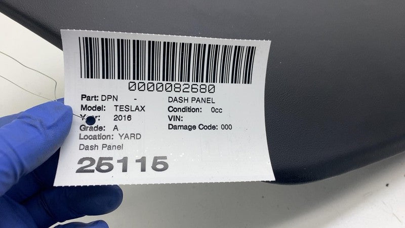 ⭕ 16-2020 Tesla Model X Dashboard Instrument Panel Dash Top Pad Cover