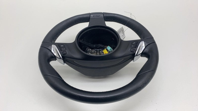 2011-2014 Porsche Cayenne Front Driver Steering Wheel w/ Control Switches Black