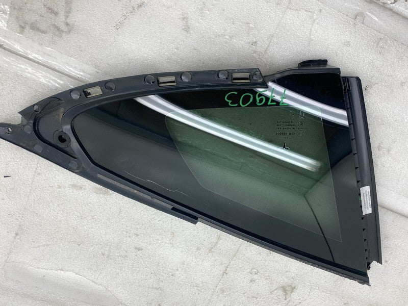 E6 43R-008010 ⭕ 2012-2020 Tesla Model S Rear Driver Side Quarter Fixed Glass Left LH Assembly
