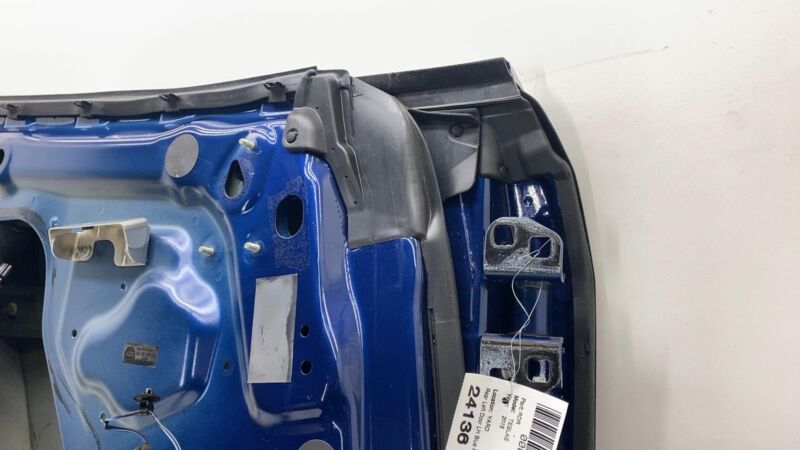 2012-2015 Tesla Model S MS Rear Driver Side Door Shell Panel Left LH Blue - PPSB