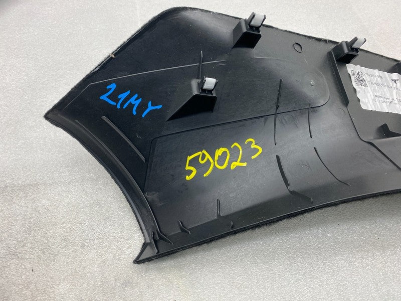 1592657 99 B ⭕ 2020-2023 Model Y Rear Side C-Pillar Lower Trim Cover Panel Left 1592657-99-B