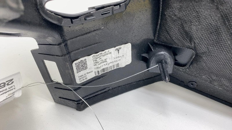 156576600C 2021-2024 Tesla Model S MS Rear Driver Side C-Pillar Upper Trim Cover Panel Left