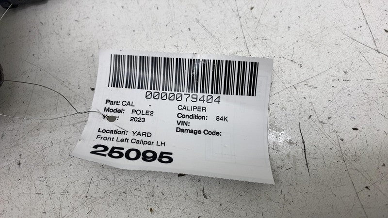 31681743 ⭕ 2021-2023 Polestar 2 Front Driver Brake Caliper w/ Hose Line Left LH 32300768