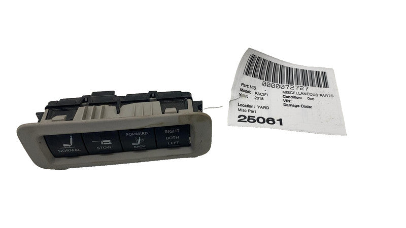 68234024AA ⭕ 17-25 Chrysler Pacifica Rear Right Seat Fold Adjust Switch Control 68234024AA