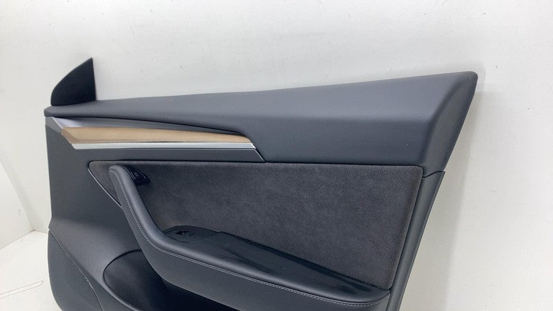 ⭕ 21-23 Tesla Model 3 Front Passenger Side Interior Door Panel Trim Card Right