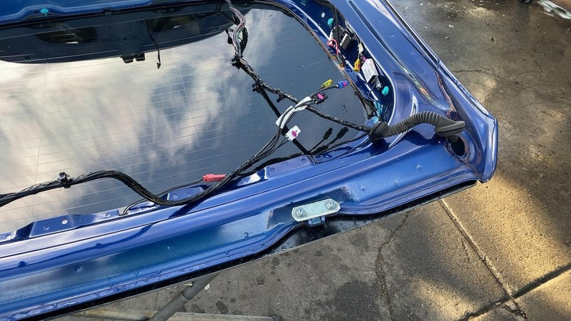 ⭕ 12-15 Tesla Model S Rear Liftgate Trunk Lid Tailgate Hatch Shell Blu