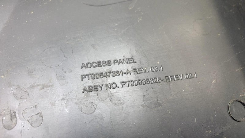 PT00547331A ⭕ 2022-2025 Rivian R1S Underhood Rearward Closeout Trim Cover Panel PT00547331-A