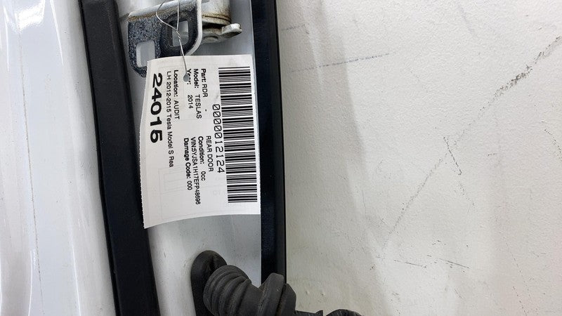 ⭕ 2012-2015 Tesla Model S Rear Driver Side Door Shell Panel Left LH Wh