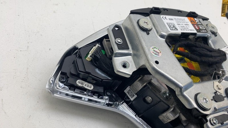1023381-01-E ⭕ 12-15 Model S MS Steering Wheel Airbag w/ Control Switch & Bezel 1023381-01-E