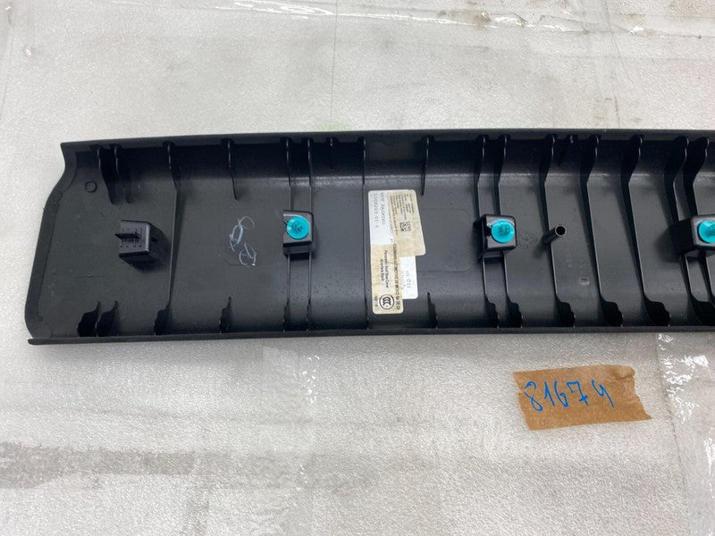 1008203 01 E 12-20 Model S Sunroof Headliner Panoramic Roof Bow Trim Cover Black 1008203-01-E