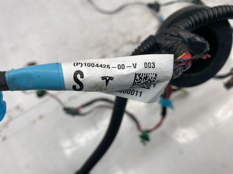 100442600V ⭕ 2016-2020 Tesla Model S Rear Right Door Wiring Harness Cable Wire 1004426-00-V