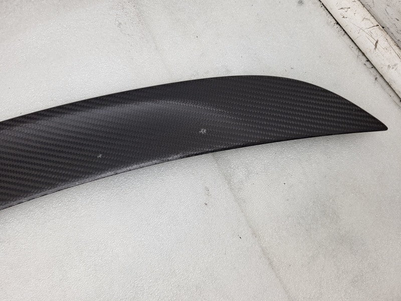 ⭕ 12-15 Tesla Model S Trunk Liftgate Lid Spoiler Wing Carbon Fiber 102