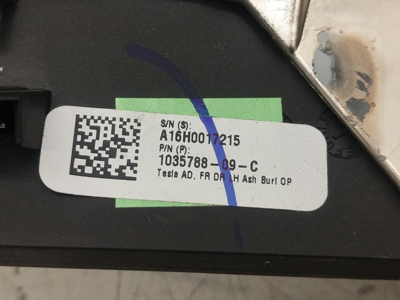 ⭕ 2016-2020 Model X Front Left Door Molding Ash Woodgrain Trim Pad 10