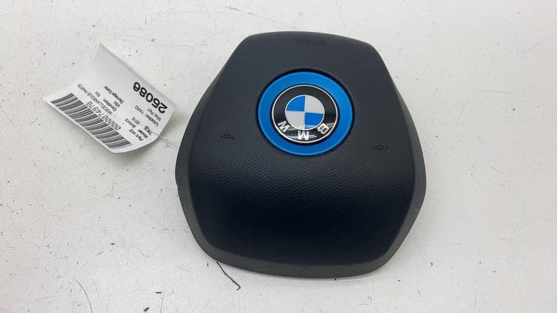 33687036404 ⭕ 2014-2021 BMW i3 I01 Front Driver Steering Wheel SRS Airbag Gray Assembly OEM