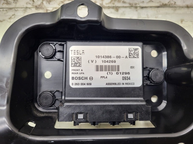 101438600A ⭕ 12-15 Model S Park Assistance Control Module ECU w/ Mount Bracket 1014386-00-A