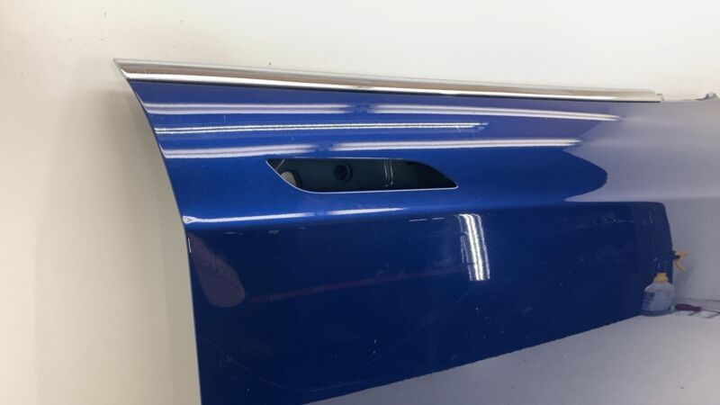 1003101-00-E 2012-2015 Tesla Model S Front Passenger Side Door Shell Panel Right RH Blue PPSB