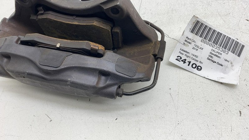 ⭕ 2016-2020 Tesla Model X Rear Passenger Side Caliper w/ Brake Hose Line Right