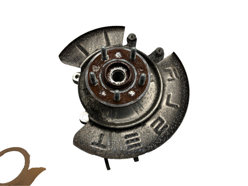 600643300A 16-20 Model S Rear Right Spindle Knuckle w/ Dust Shield & Wheel Hub 6006433-00-A