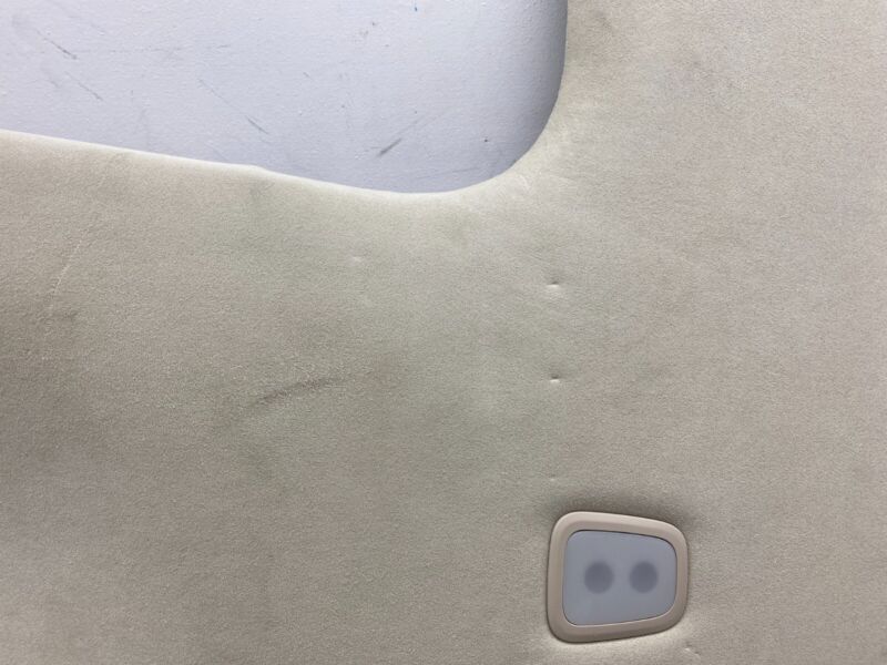2016-2020 Tesla Model X MX Overhead Roof Headliner Ceiling Cover Alcantara Cream