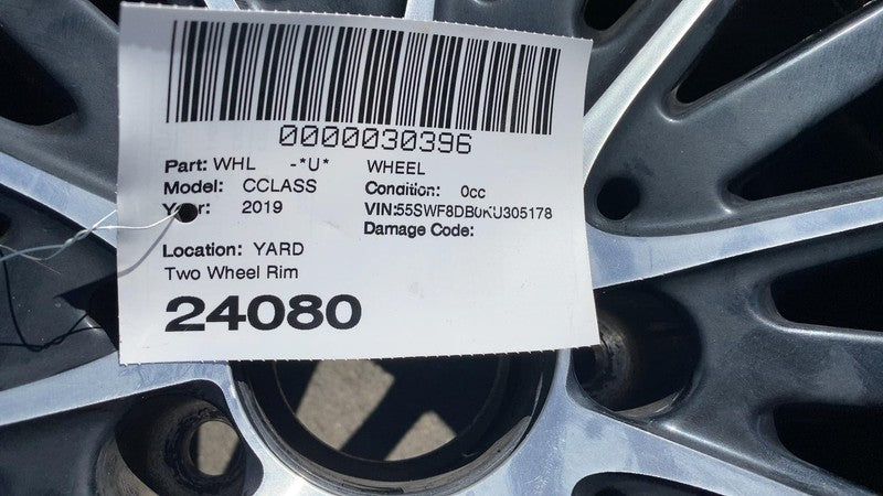 ⭕ 2019 Mercedes-Benz C-Class Wheel Rim 18x8.5 Assembly OEM A205401150