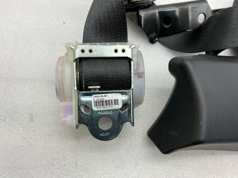 1023136 00 C 2012-2015 Tesla Model S Passenger C-Pillar MiddleTrim w/ 2nd Row Seat Belt Assy
