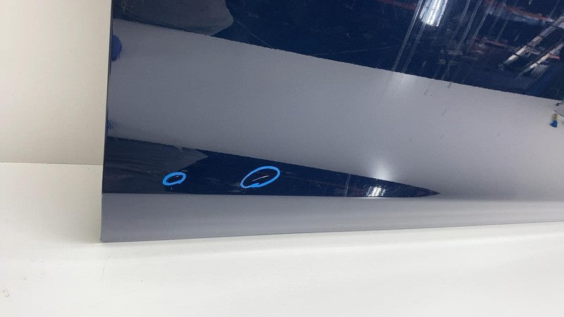 2012-2015 Tesla Model S Front Passenger Side Door Shell Panel Right RH Blue PMMB